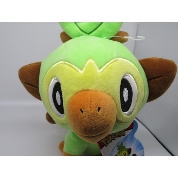 NEW with Tags Grookey Plush Pokemon Jazwares Wicked Cool Toys 8" Nintendo - Picture 10 of 12